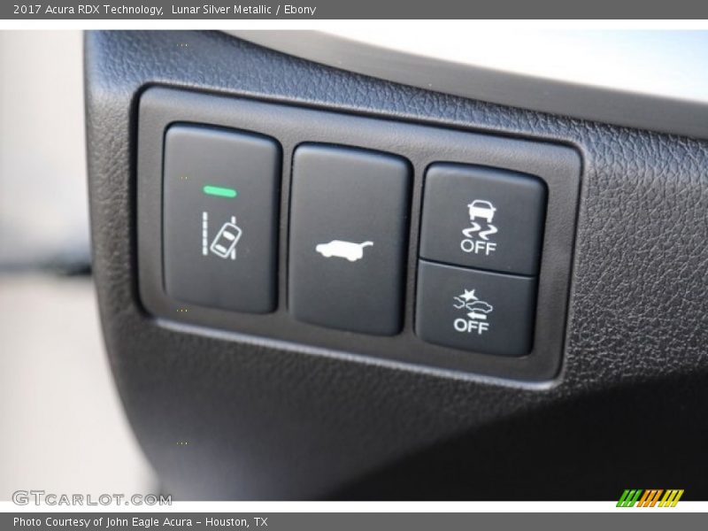 Lunar Silver Metallic / Ebony 2017 Acura RDX Technology