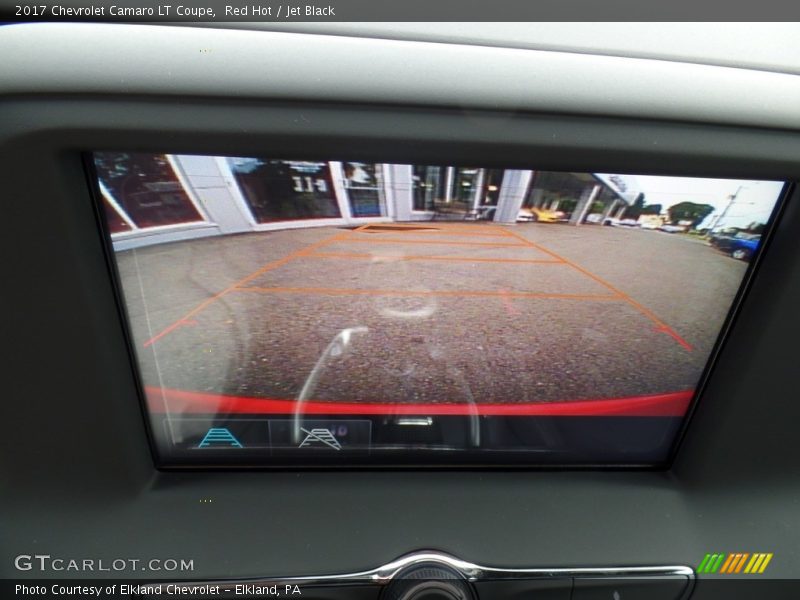 Red Hot / Jet Black 2017 Chevrolet Camaro LT Coupe