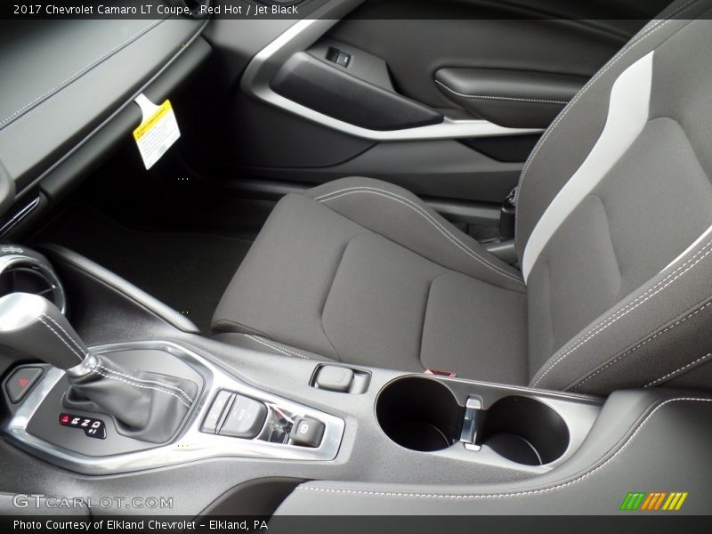 Red Hot / Jet Black 2017 Chevrolet Camaro LT Coupe