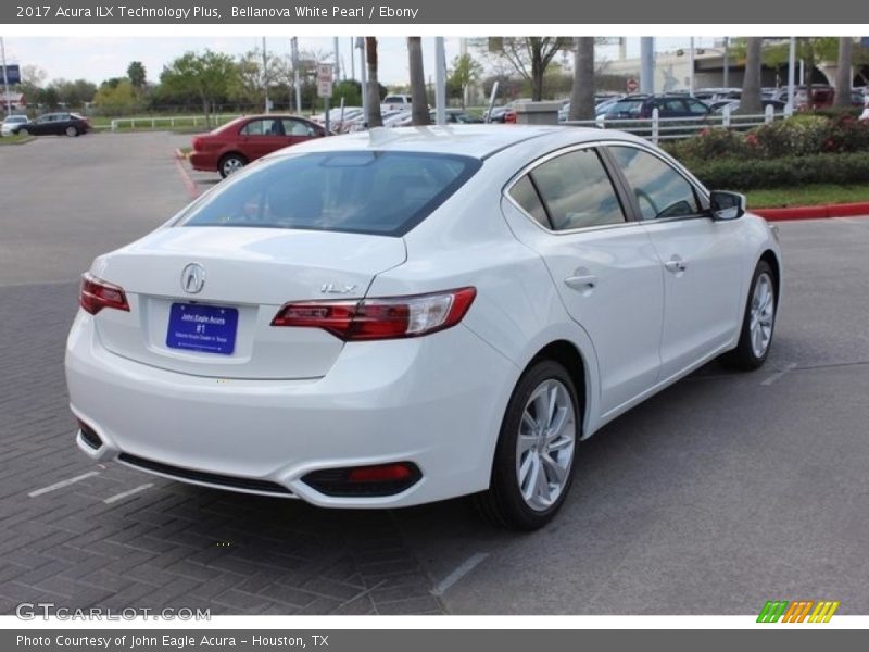 Bellanova White Pearl / Ebony 2017 Acura ILX Technology Plus