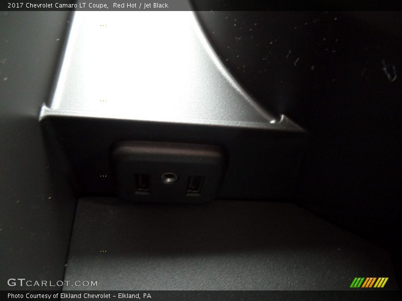 Red Hot / Jet Black 2017 Chevrolet Camaro LT Coupe