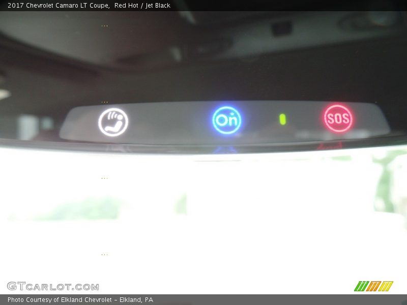 Red Hot / Jet Black 2017 Chevrolet Camaro LT Coupe