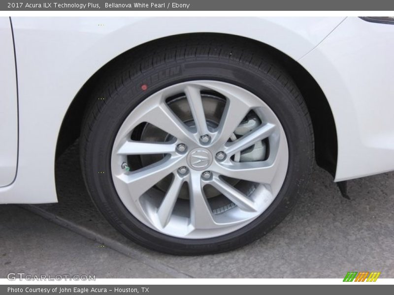 Bellanova White Pearl / Ebony 2017 Acura ILX Technology Plus