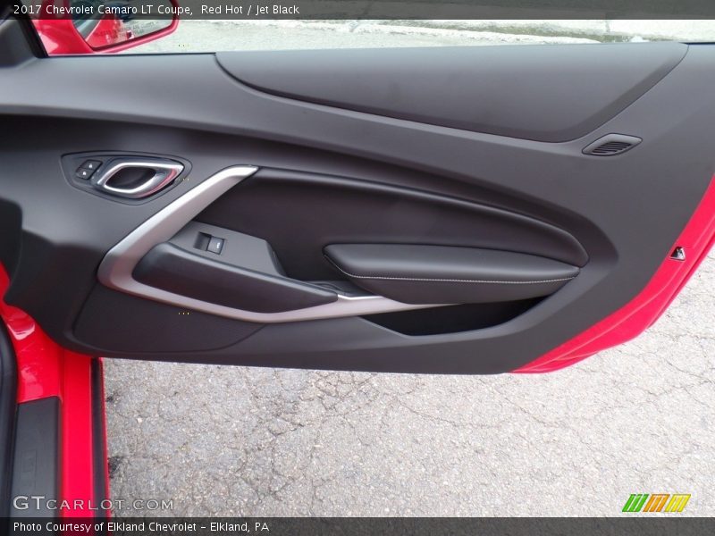 Red Hot / Jet Black 2017 Chevrolet Camaro LT Coupe