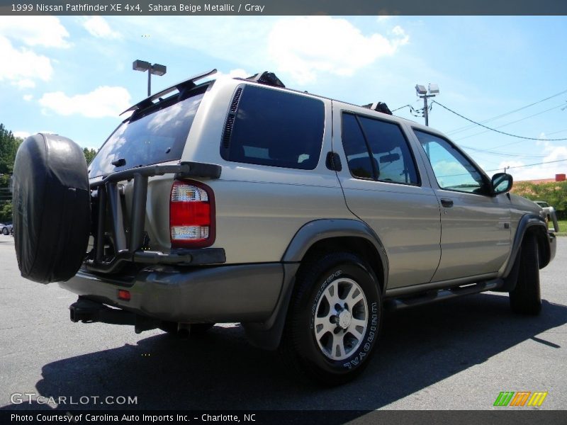 Sahara Beige Metallic / Gray 1999 Nissan Pathfinder XE 4x4