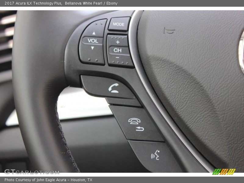 Bellanova White Pearl / Ebony 2017 Acura ILX Technology Plus