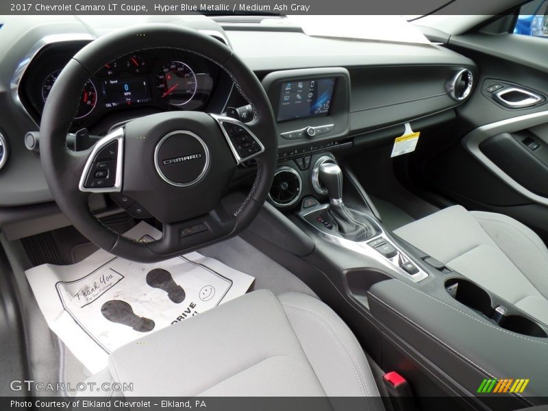  2017 Camaro LT Coupe Medium Ash Gray Interior