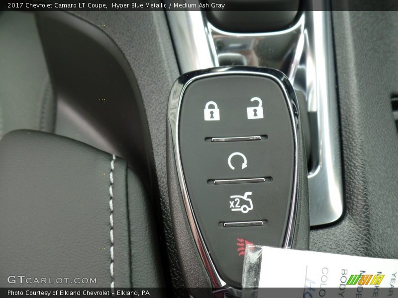 Keys of 2017 Camaro LT Coupe