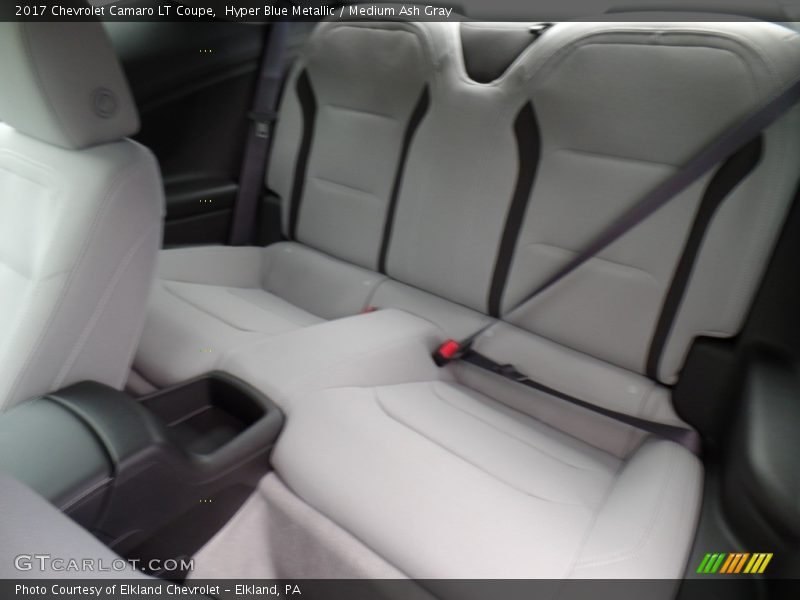 Hyper Blue Metallic / Medium Ash Gray 2017 Chevrolet Camaro LT Coupe