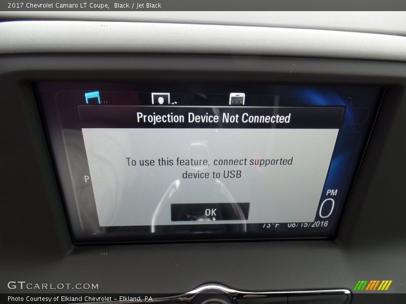 Black / Jet Black 2017 Chevrolet Camaro LT Coupe