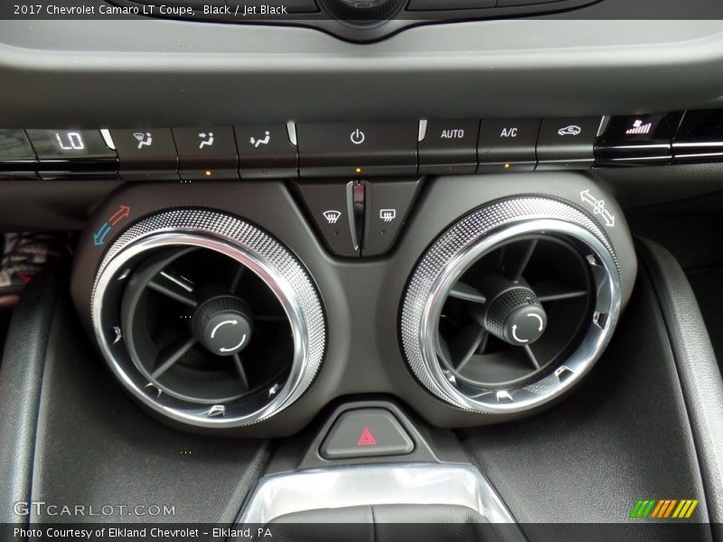 Black / Jet Black 2017 Chevrolet Camaro LT Coupe