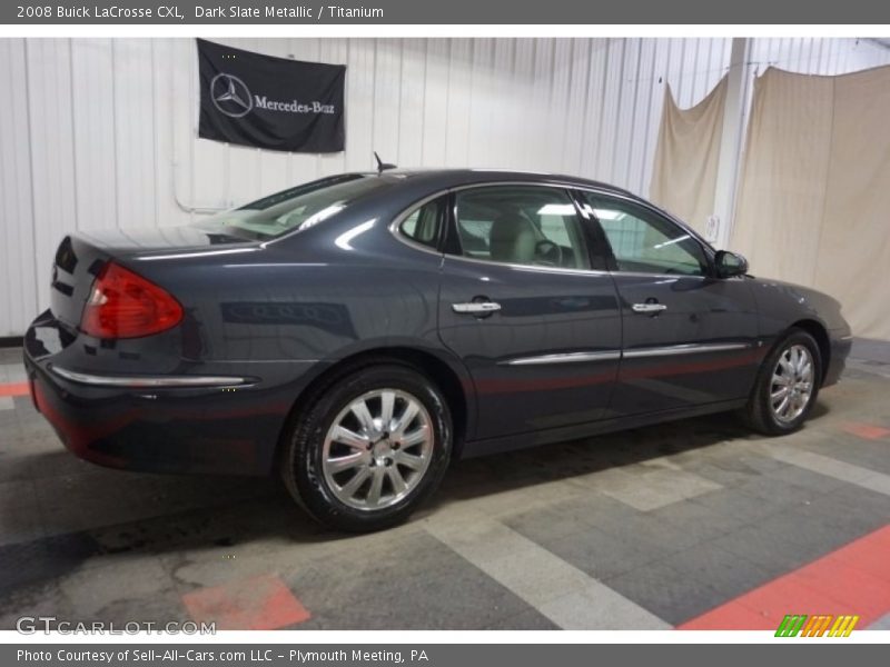 Dark Slate Metallic / Titanium 2008 Buick LaCrosse CXL