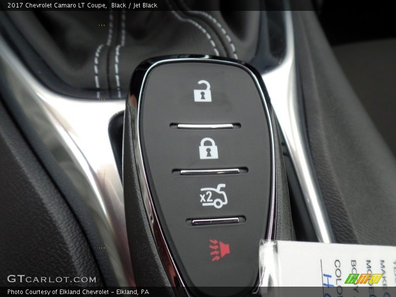 Black / Jet Black 2017 Chevrolet Camaro LT Coupe