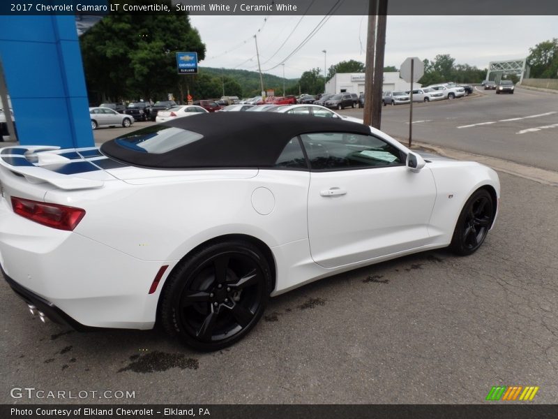 Summit White / Ceramic White 2017 Chevrolet Camaro LT Convertible
