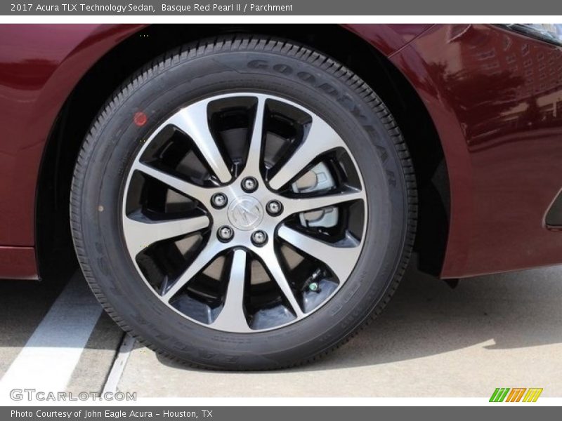 Basque Red Pearl II / Parchment 2017 Acura TLX Technology Sedan