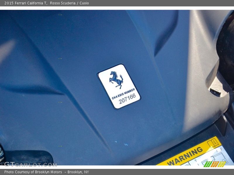 Rosso Scuderia / Cuoio 2015 Ferrari California T
