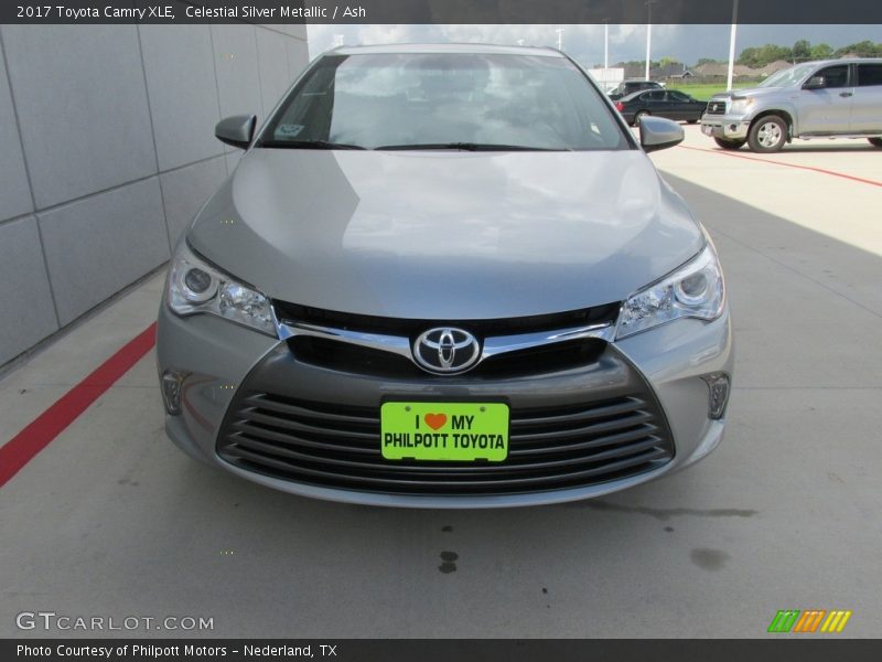 Celestial Silver Metallic / Ash 2017 Toyota Camry XLE