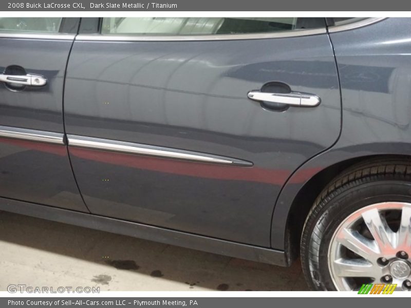 Dark Slate Metallic / Titanium 2008 Buick LaCrosse CXL