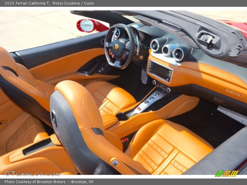 Front Seat of 2015 California T