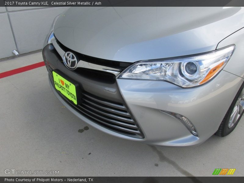 Celestial Silver Metallic / Ash 2017 Toyota Camry XLE