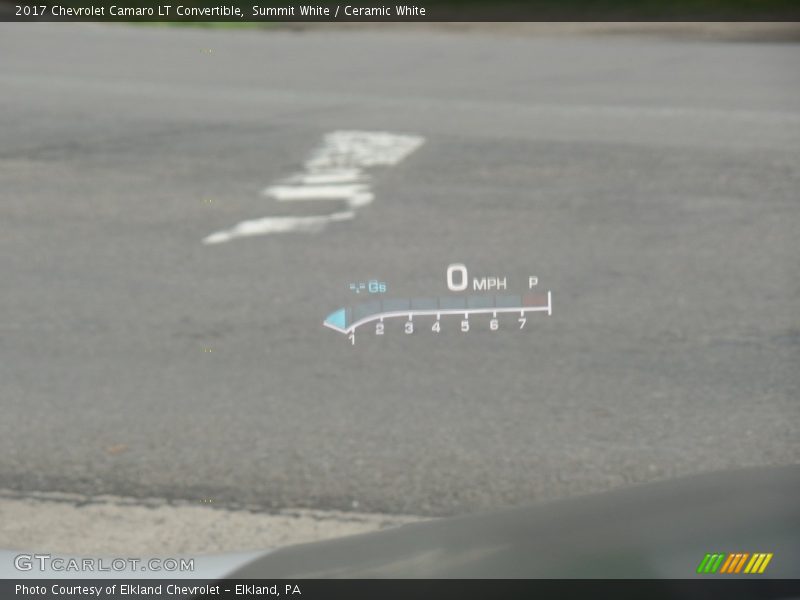 Summit White / Ceramic White 2017 Chevrolet Camaro LT Convertible