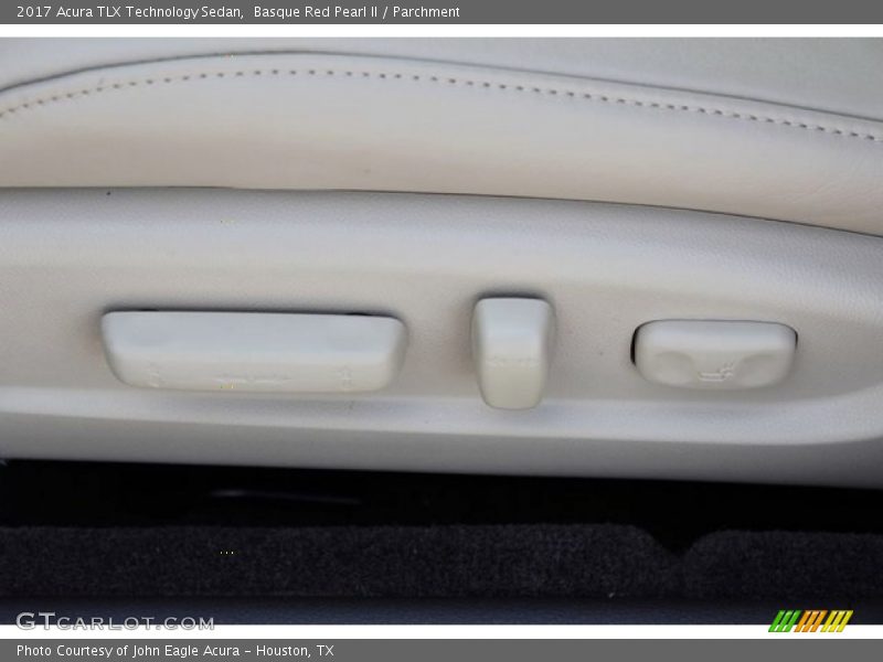 Basque Red Pearl II / Parchment 2017 Acura TLX Technology Sedan