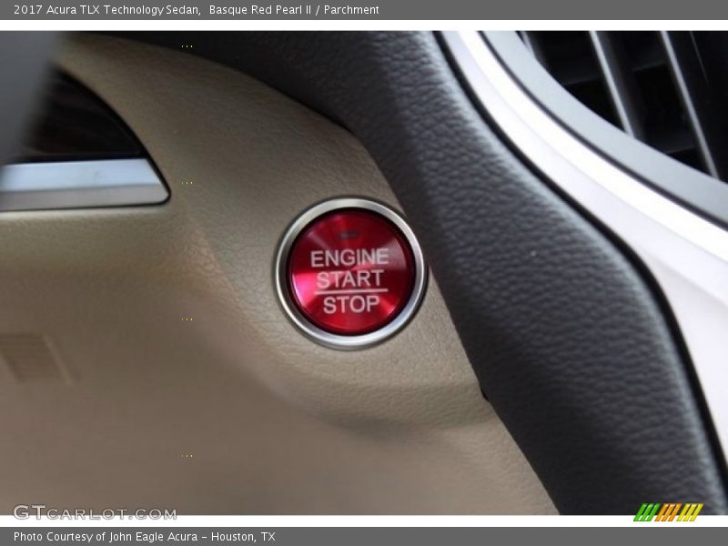 Basque Red Pearl II / Parchment 2017 Acura TLX Technology Sedan