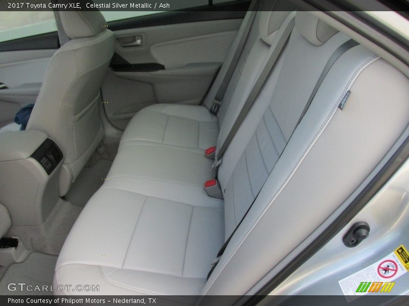 Rear Seat of 2017 Camry XLE