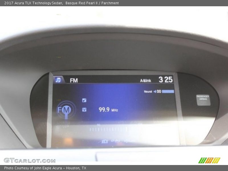 Basque Red Pearl II / Parchment 2017 Acura TLX Technology Sedan
