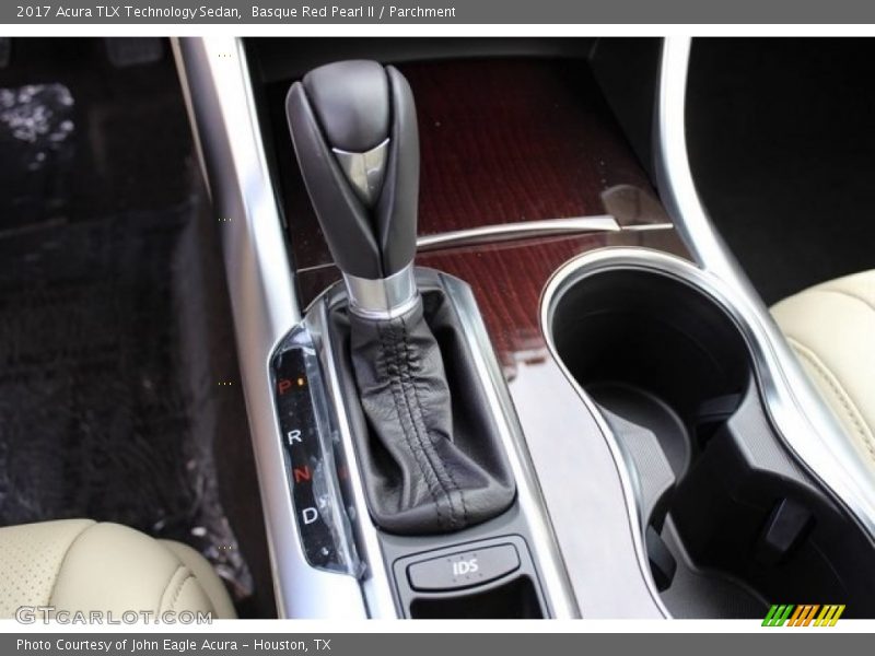 Basque Red Pearl II / Parchment 2017 Acura TLX Technology Sedan