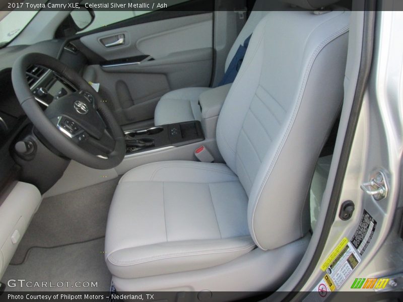  2017 Camry XLE Ash Interior