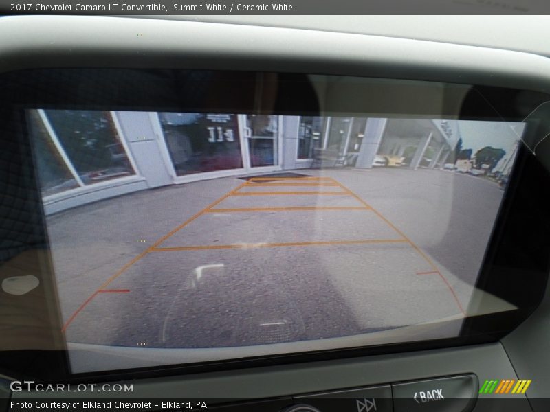 Summit White / Ceramic White 2017 Chevrolet Camaro LT Convertible