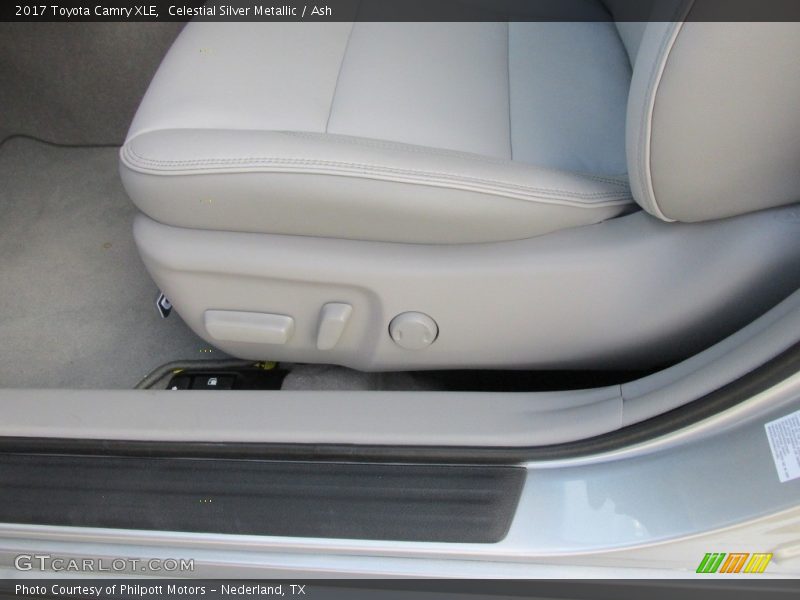 Celestial Silver Metallic / Ash 2017 Toyota Camry XLE