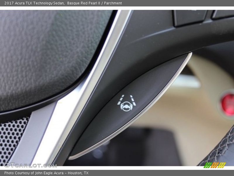Basque Red Pearl II / Parchment 2017 Acura TLX Technology Sedan