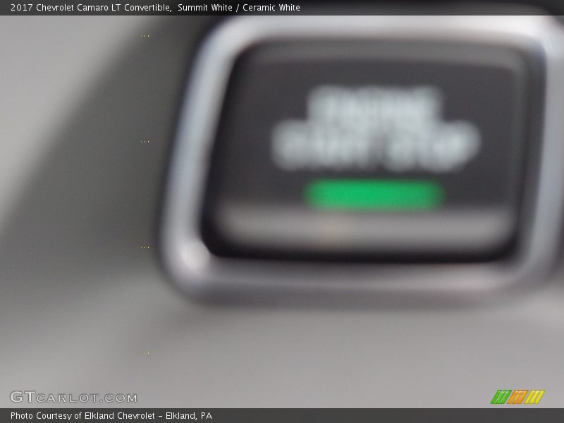 Summit White / Ceramic White 2017 Chevrolet Camaro LT Convertible