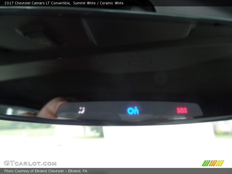 Summit White / Ceramic White 2017 Chevrolet Camaro LT Convertible