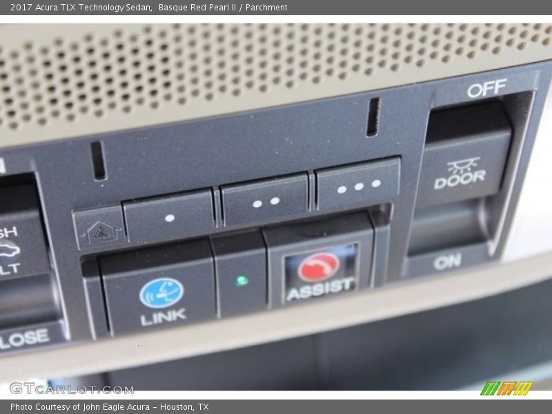 Basque Red Pearl II / Parchment 2017 Acura TLX Technology Sedan