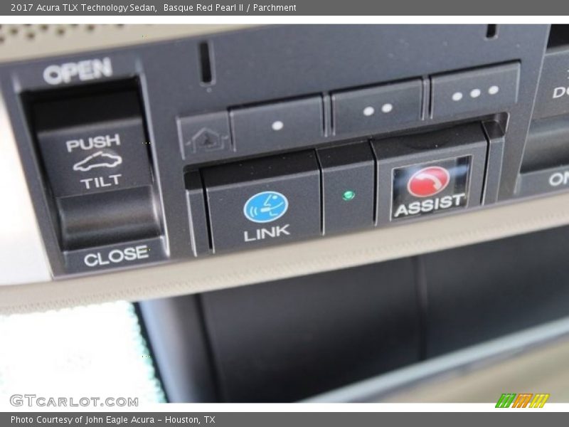 Basque Red Pearl II / Parchment 2017 Acura TLX Technology Sedan