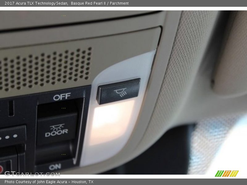 Basque Red Pearl II / Parchment 2017 Acura TLX Technology Sedan