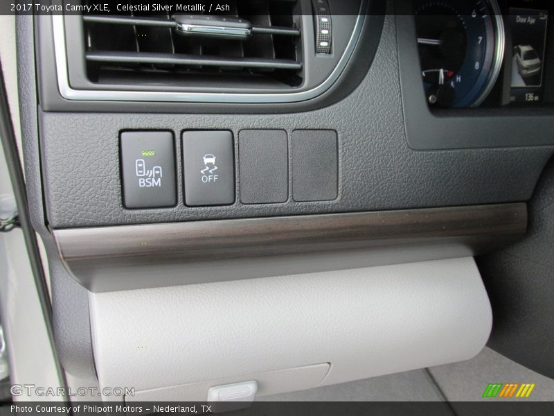 Celestial Silver Metallic / Ash 2017 Toyota Camry XLE