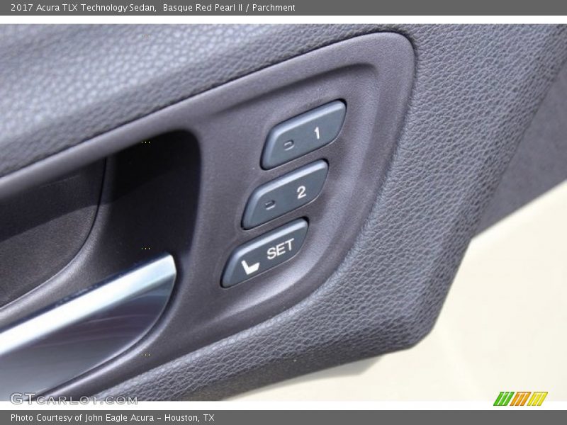 Basque Red Pearl II / Parchment 2017 Acura TLX Technology Sedan