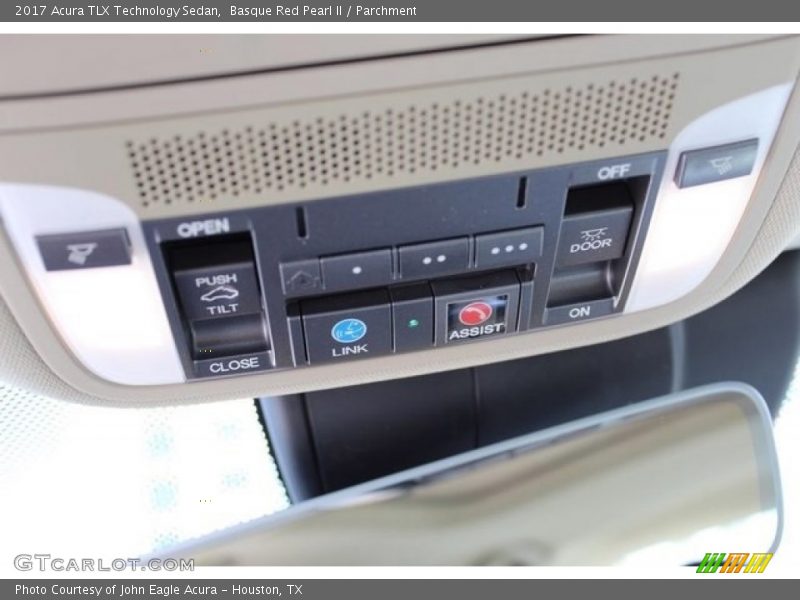 Basque Red Pearl II / Parchment 2017 Acura TLX Technology Sedan