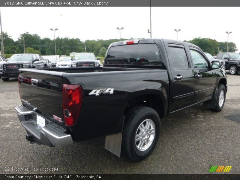 Onyx Black / Ebony 2012 GMC Canyon SLE Crew Cab 4x4