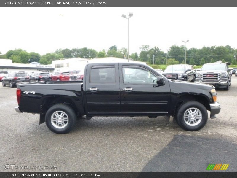 Onyx Black / Ebony 2012 GMC Canyon SLE Crew Cab 4x4