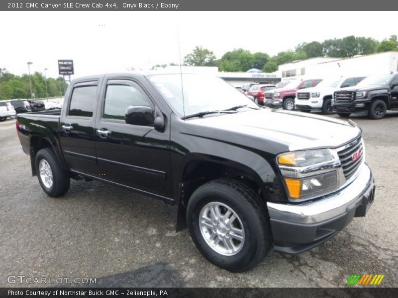 Onyx Black / Ebony 2012 GMC Canyon SLE Crew Cab 4x4