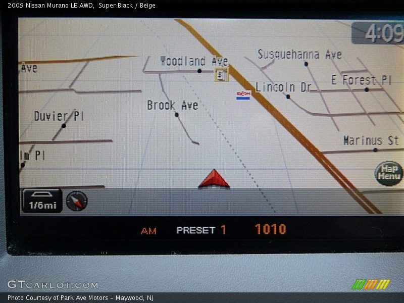 Super Black / Beige 2009 Nissan Murano LE AWD