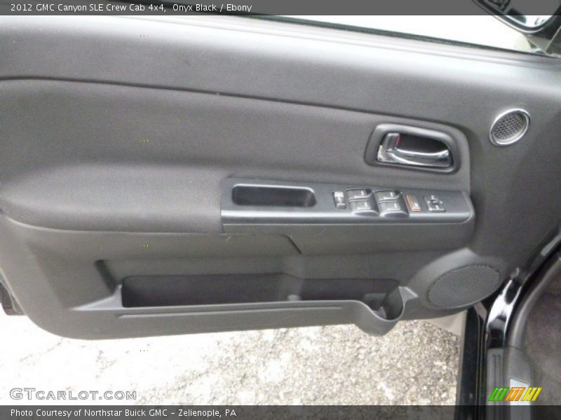 Onyx Black / Ebony 2012 GMC Canyon SLE Crew Cab 4x4