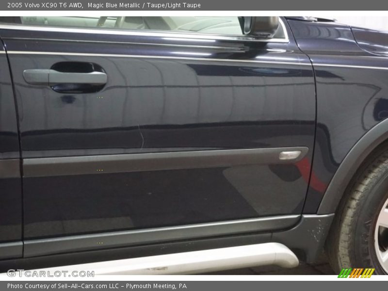 Magic Blue Metallic / Taupe/Light Taupe 2005 Volvo XC90 T6 AWD