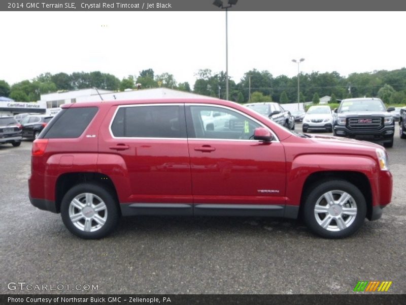 Crystal Red Tintcoat / Jet Black 2014 GMC Terrain SLE