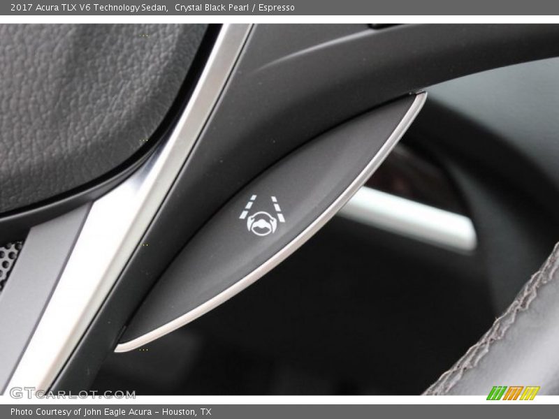 Crystal Black Pearl / Espresso 2017 Acura TLX V6 Technology Sedan